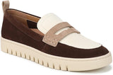 Vionic Slip-Ons & Loafers Medium / Brown/ Cream / 5 US Vionic Women's Uptown IV Loafers- Chocolate Suede Multi