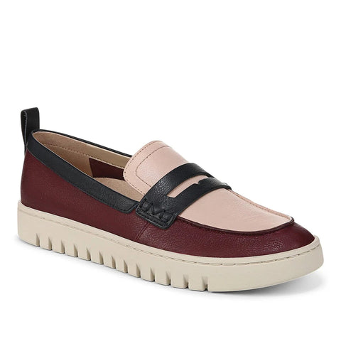 Vionic Slip-Ons & Loafers Medium / Burgundy Multi / 5 US Vionic Women's Uptown II Loafers- Cherry Jubilee Multi