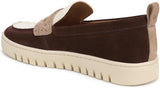 Vionic Slip-Ons & Loafers Vionic Women's Uptown IV Loafers- Chocolate Suede Multi