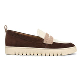 Vionic Slip-Ons & Loafers Vionic Women's Uptown IV Loafers - Chocolate Suede Multi