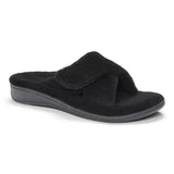 Vionic Slippers - Open Heel Vionic Women's Relax Slippers- Black