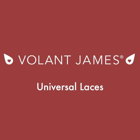 Volant James Laces Black Volant James Lace Flat Thick 72" (183cm)
