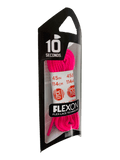 10 Seconds Ruby / 45 inches 10 Second Flexon Laces - Flat