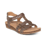Aetrex Sandals Taupe / 5 / M Aetrex Womens Reese Sandals - Taupe