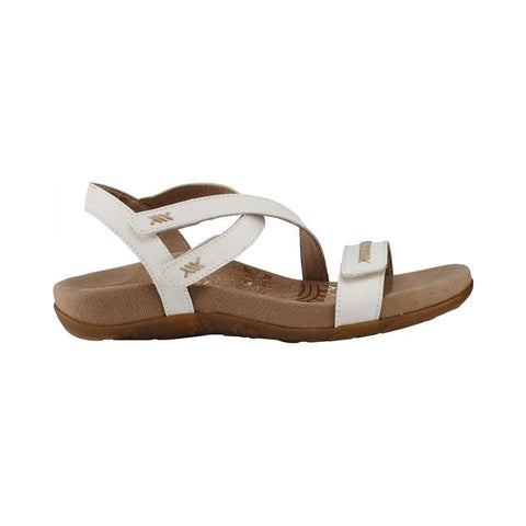 Aetrex Sandals White / 35 / M Aetrex Womens Gabby Sandals  - White