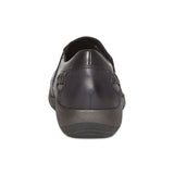 Aetrex Shoe Aetrex Womens Karina Monk Strap Shoes (Wide)- Black
