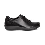 Aetrex Shoe Black / 35 / M Aetrex Womens Dana Oxford Sneakers - Black