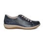 Aetrex Shoe Navy / 35 / M Aetrex Womens Dana Oxford Sneakers - Navy