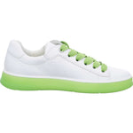 Ara Shoe 5.5US/3 / M / Weiss/ Green Ara Womens Florence Sneakers - Weiss/ Green