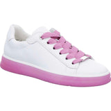 Ara Shoe 5.5US/3 / M / Weiss/ Pink Ara Womens Florence Sneakers - Weiss/ Pink