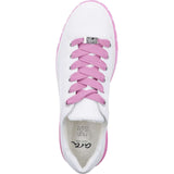 Ara Shoe Ara Womens Florence Sneakers - Weiss/ Pink