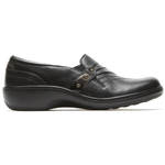 Aravon Shoe BLACK / 5 / B Aravon Womens Duxbury Danielle-AR Slip On Shoes - Black