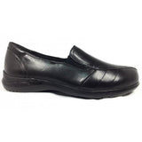 Aravon Shoe BLACK / 5 / B Aravon Womens Power Comfort Faith Slip On Shoes - Black