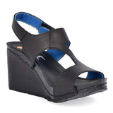 Art Shoe 35 / M / Black Art Womens Denia Wedge Sandal - Black