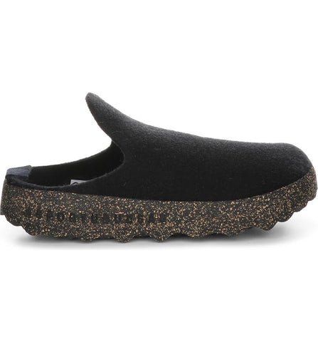 Asportuguesas Shoe 40 / M / Black Asportuguesas Mens Sustainable Come Felt Shoes - Black
