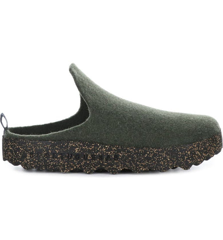 Asportuguesas Shoe 40 / M / Military Green Asportuguesas Mens Sustainable Come Felt Shoes - Military Green