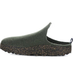 Asportuguesas Shoe Asportuguesas Mens Sustainable Come Felt Shoes - Military Green
