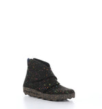 Asportuguesas Shoe Asportuguesas Women's Velcro Boots CASE - Black LED Tweed