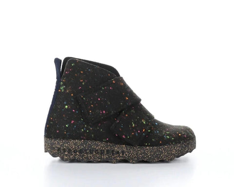 Asportuguesas Shoe Black LED / 36 / M Asportuguesas Women's Velcro Boots CASE - Black LED Tweed