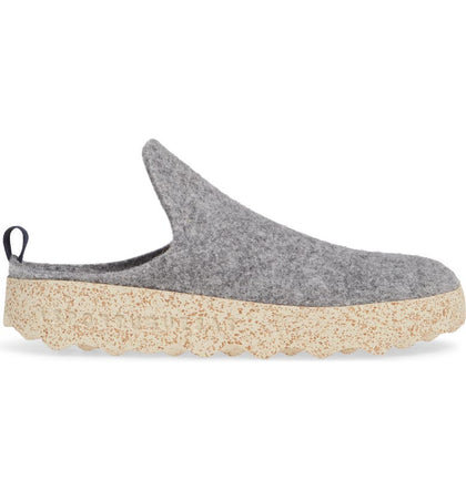 Asportuguesas Shoe Concrete Tweed / 36 / M Asportuguesas Womens Sustainable Come Felt Slide Shoes - Concrete Tweed