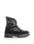 Attiba Boots 36EU / M / Black Attiba Women's Low Ice Grip Spike Combat Winter Boots - Black