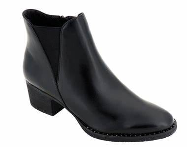 Biotime Boots Black / 36 / M Biotime Womens Ellery Short Boot - Black