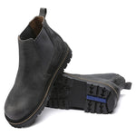 Birkenstock Boots Birkenstock Stalon Pull On Boots - Graphite Nubuck Leather