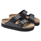 Birkenstock Sandals Birkenstock Arizona Platform Sandals (Vegan) - Black