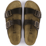 Birkenstock Sandals Birkenstock Arizona Two Strap Sandals - Habana Oiled Leather