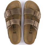 Birkenstock Sandals Birkenstock Arizona Two Strap Sandals - Tobacco Brown Leather