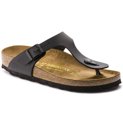 Birkenstock Sandals Birkenstock Gizeh Toe Sandals - Black Birko-Flor