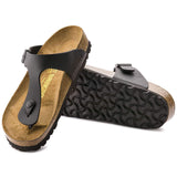 Birkenstock Sandals Birkenstock Gizeh Toe Sandals - Black Birko-Flor