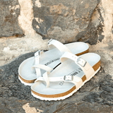 Birkenstock Sandals Birkenstock Womens Mayari Sandals - White