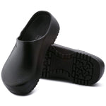 Birkenstock Shoe Birkenstock Super-Birki Clogs - Black Polyurethane