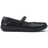 Birkenstock Shoe Black / 35 / Regular Birkenstock Iona Rubber Sole Mary Janes - Black Leather