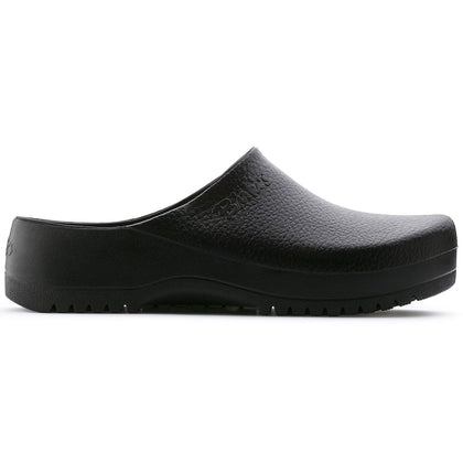 Birkenstock Shoe Black / 35 / Regular Birkenstock Super-Birki Clogs - Black Polyurethane