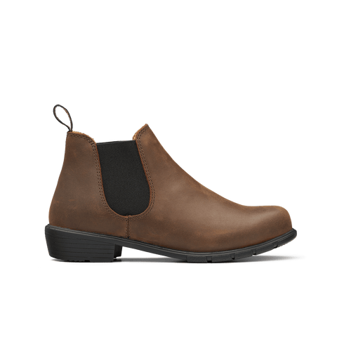 Blundstone Boots Antique Brown / 3 UK / M Blundstone Womens Series Low Heel Boots 1970 - Antique Brown