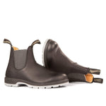 Blundstone Boots Blundstone Unisex Leather Lined Classic Boot 1943 - Black /Grey Sole