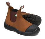 Blundstone Boots Blundstone Unisex Work & Safety Boot Rubber Toe Cap 169 - Crazy Horse Brown