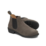 Blundstone Boots Blundstone Womens Series Low Heel Boots 2173 - Dark Grey Suede