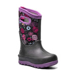 Bogs Kids Boots Bogs Kids Neo-Classic Garden Party Insulated Boots - Black Multi