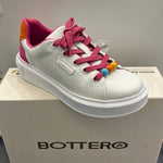 bottero Shoe 35 / M / White Bottero Womens Love Sneaker - Bovina Pink