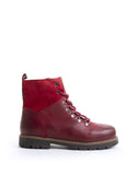 Bulle Boots Bulle Womens Noelle Winter Spike Boots -Red