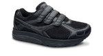 Cambrian 7 / D (Wide) Cambrian Womens Orthopedic Ultra Mesh Velcro Walking Shoe - Black