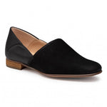 Clarks Flats Clarks Womens Pure Tone Loafers - Black Combi