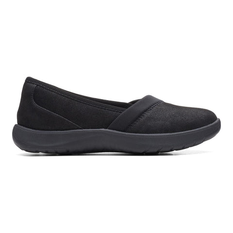 Clarks Sandals Black / 5 / M Clarks Womens Cloudsteppers Adella Pace Loafers - Black