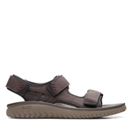 Clarks Sandals Clarks Mens Wesley Bay Sandals - Brown