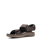 Clarks Sandals Clarks Mens Wesley Bay Sandals - Brown