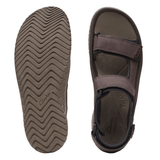 Clarks Sandals Clarks Mens Wesley Bay Sandals - Brown