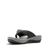 Clarks Sandals Clarks Womens Arla Glison Sandals - Black Fabric